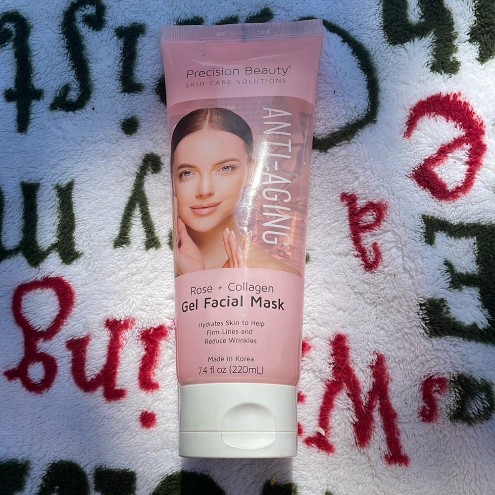 Precision beauty anti aging gel facial mask